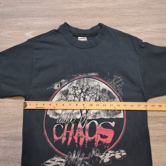 Vintage 2005 Taste Of Chaos Tour Festival T Shirt Small/Med Y2K Grunge Emo Metal - Picture 15 of 16